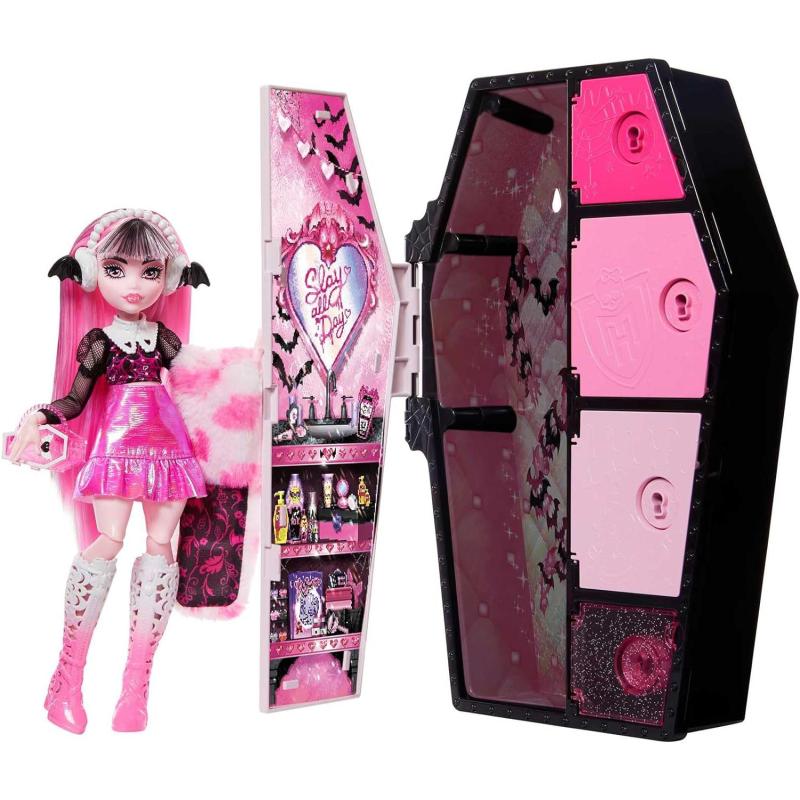 Monster High Skulltimate Secrets Fearidescent Series Doll & Accessories ...