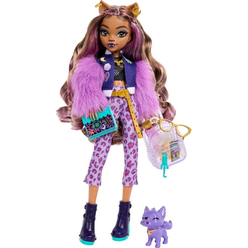 Monster High Scare-adise Island Clawdeen Wolf Fashion Doll with Swimsuit &  Accessories 