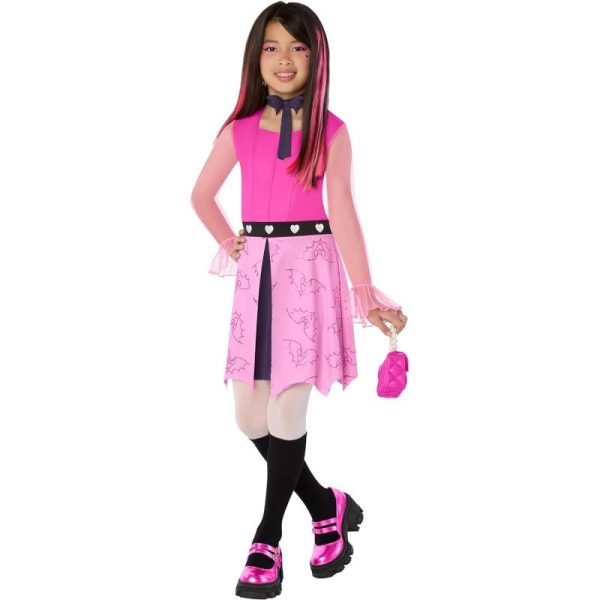 Spirit Halloween Kids Monster High Draculaura Costume| Officially ...